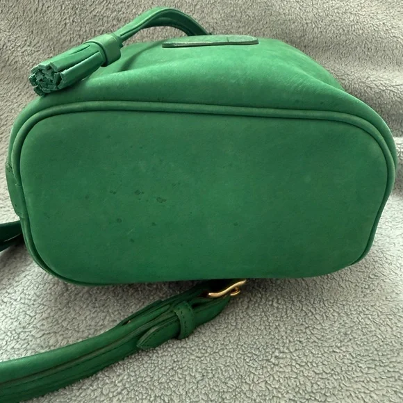 Dooney and Bourke Mini Nubuck Drawstring in Jade - Picture 5 of 12